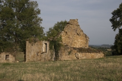 Maison en ruine avec son four à pain